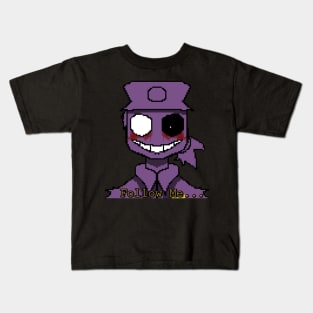 Purple Guy Follow Me Pixle Kids T-Shirt